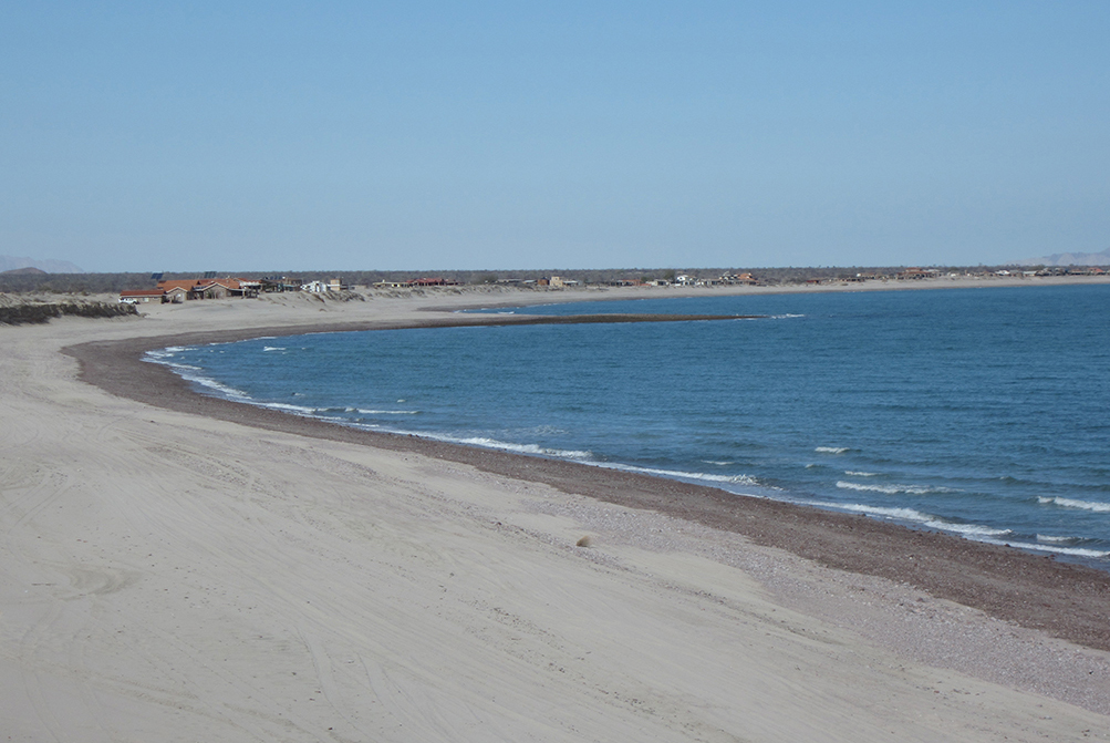 Playa sobre el Mar de Cort&eacute;s
